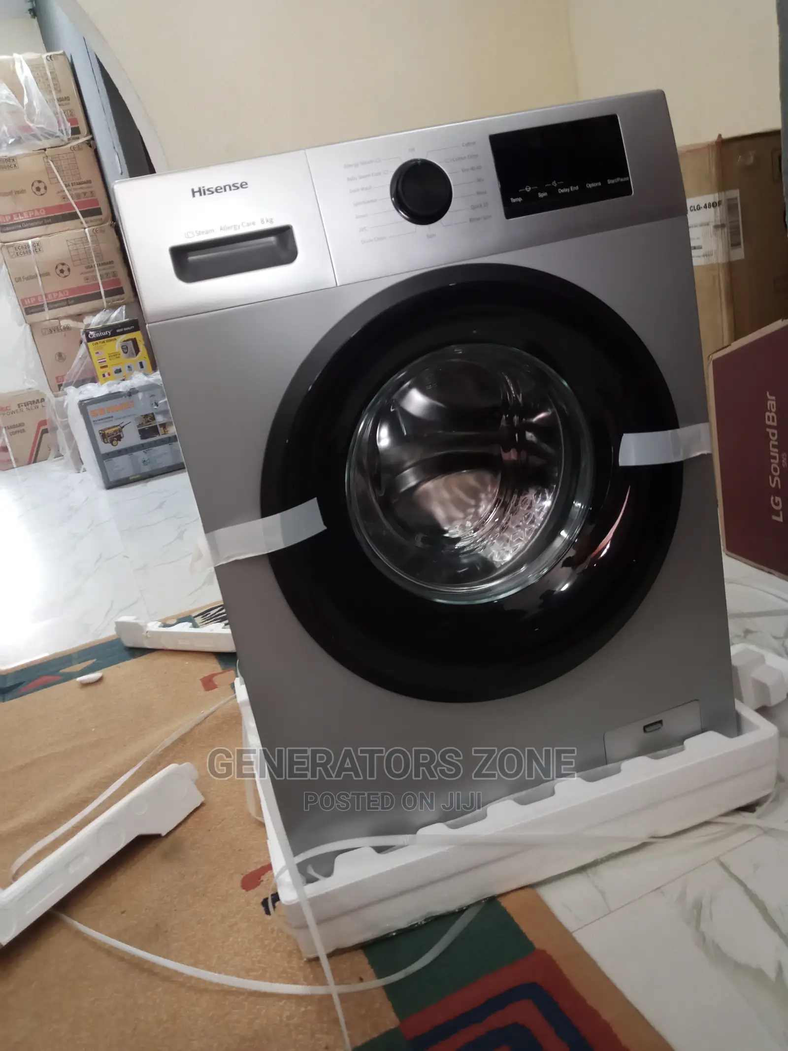 Brand-New Smart Control Hisense 8kg Washing Machine+ Dryere