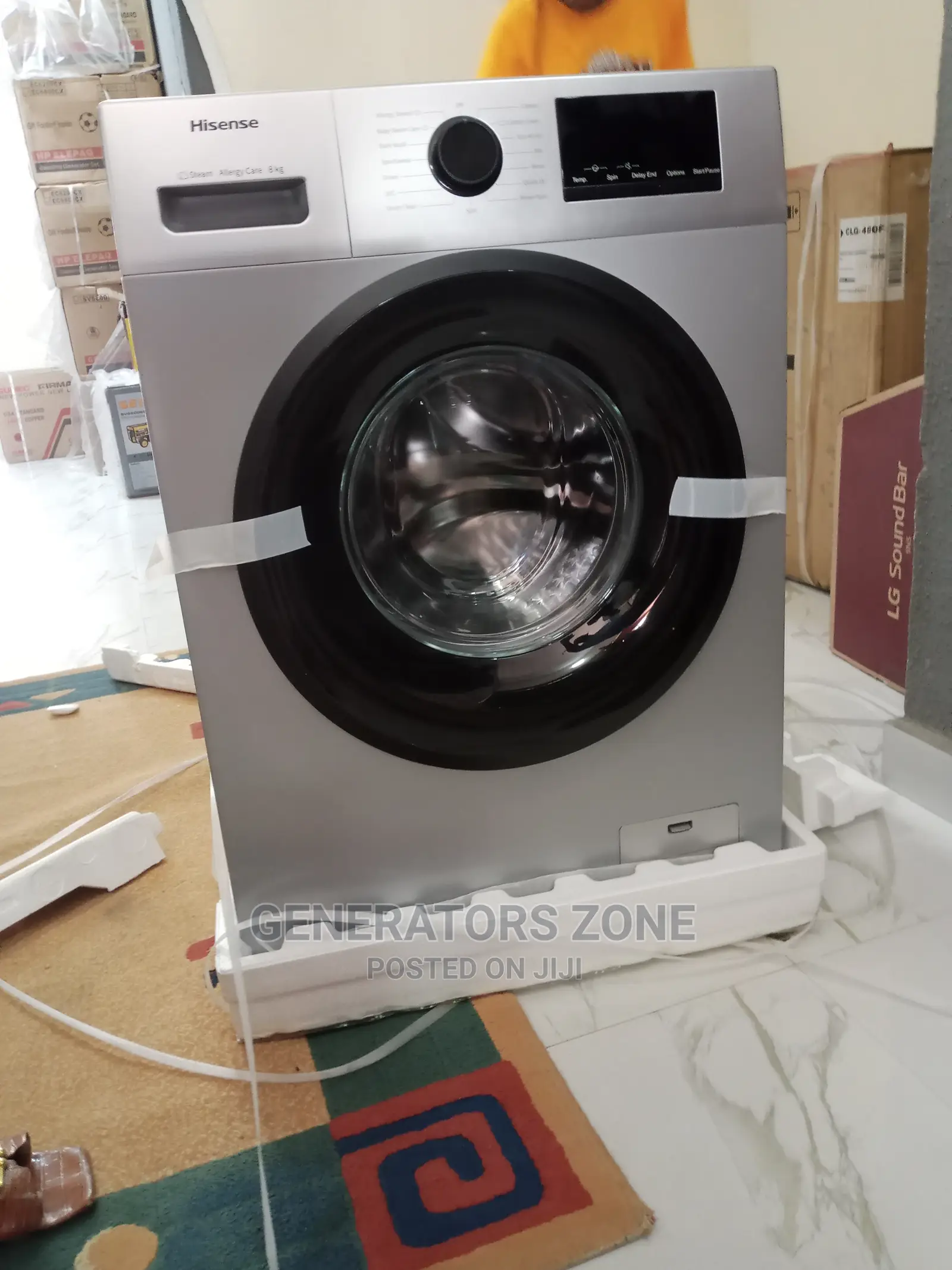 Hisense 8kg Washing and Spin Machine - Front Load