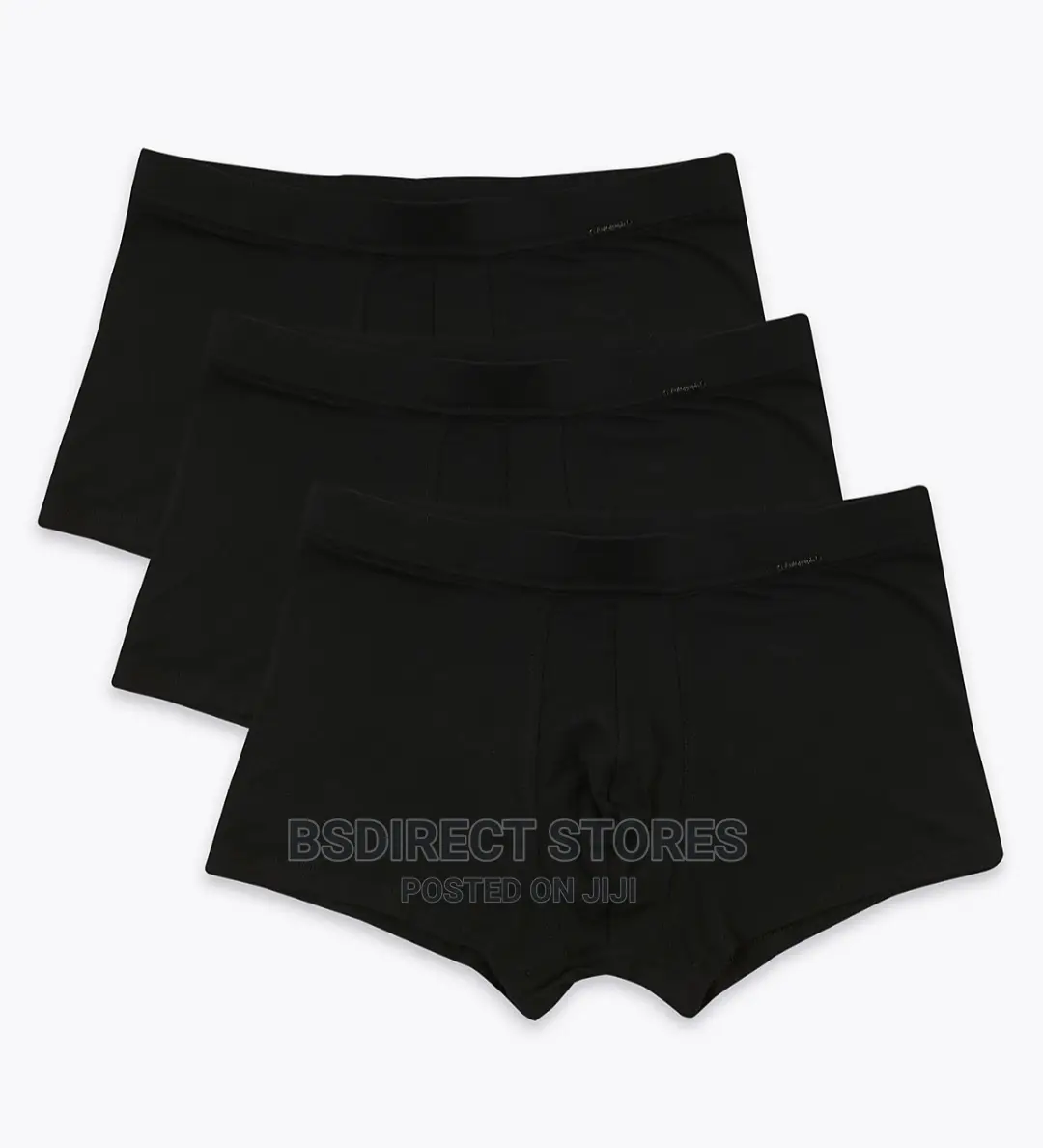 Marks and Spencer Black 3 Pack Supima Cotton Blend Hipsters