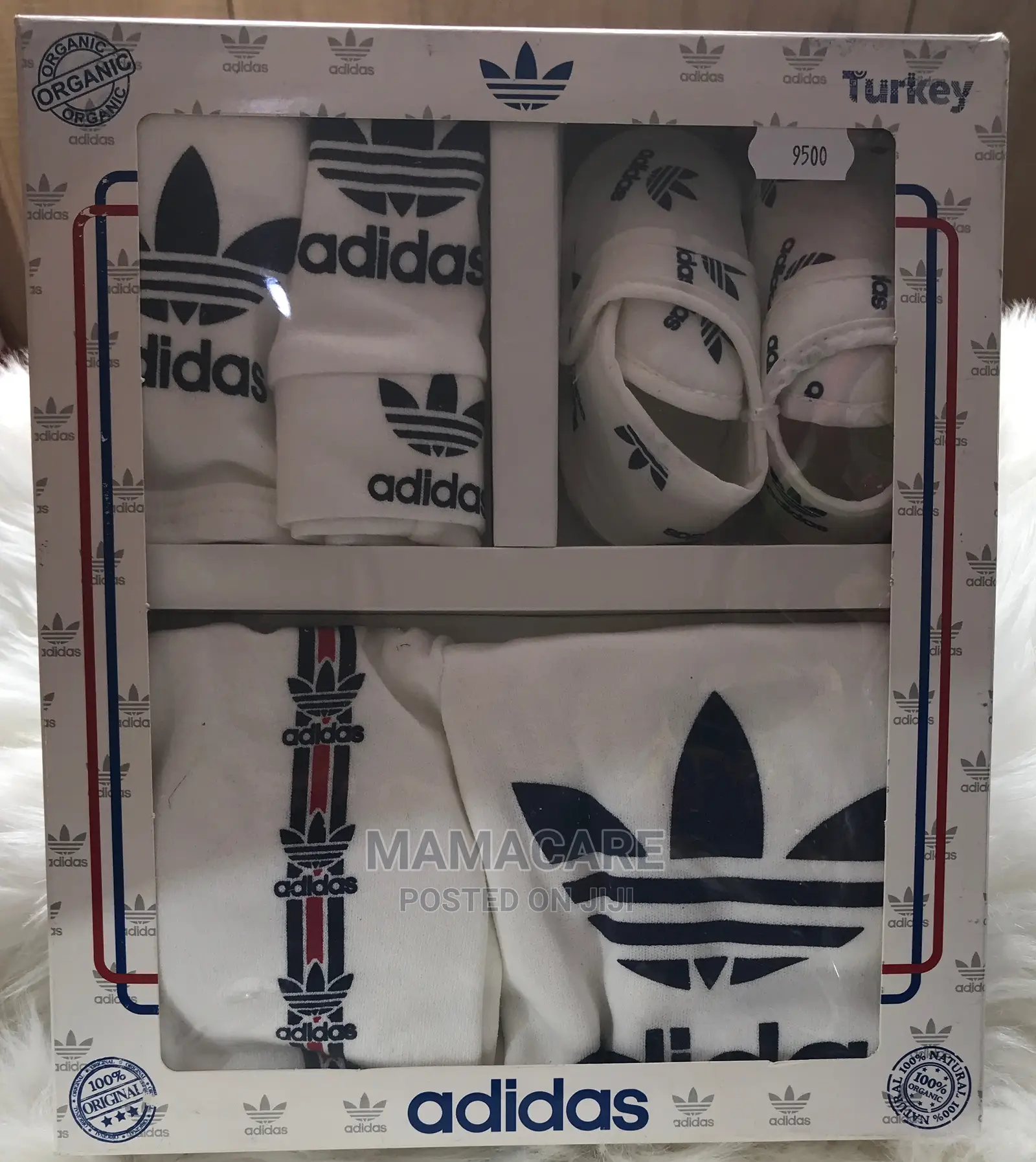 Adidas 5-Pieces Baby Gift Set