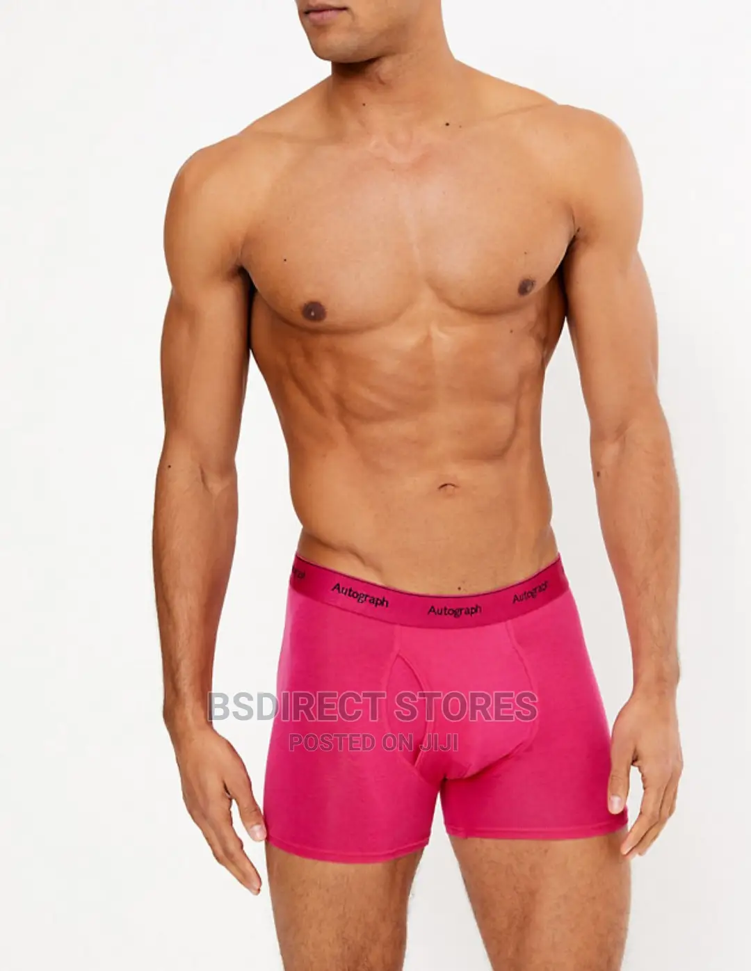 Marks and Spencer Pink Mix 3 Pack Supima Cotton Blend Trunks