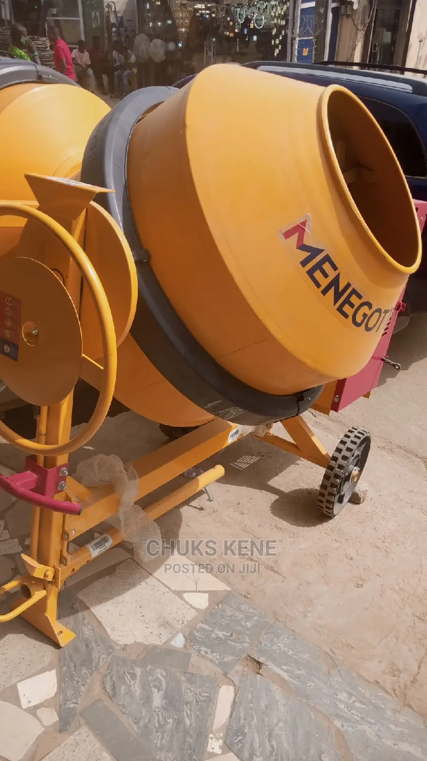 Brand New 500 Litres Menegotti Concrete Mixers