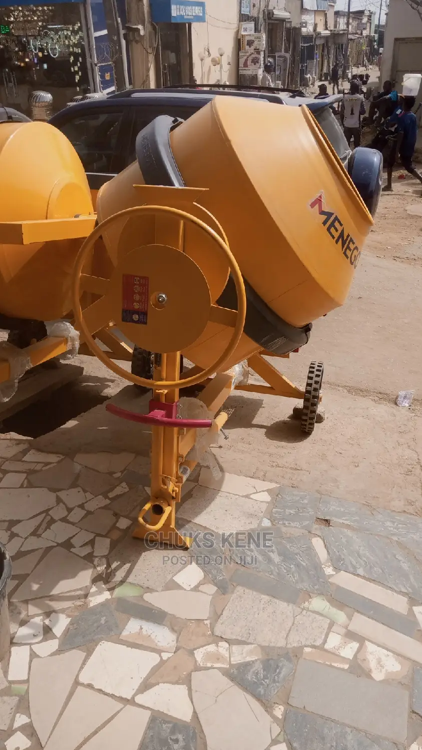 Brand New 500 Litres Menegotti Concrete Mixers