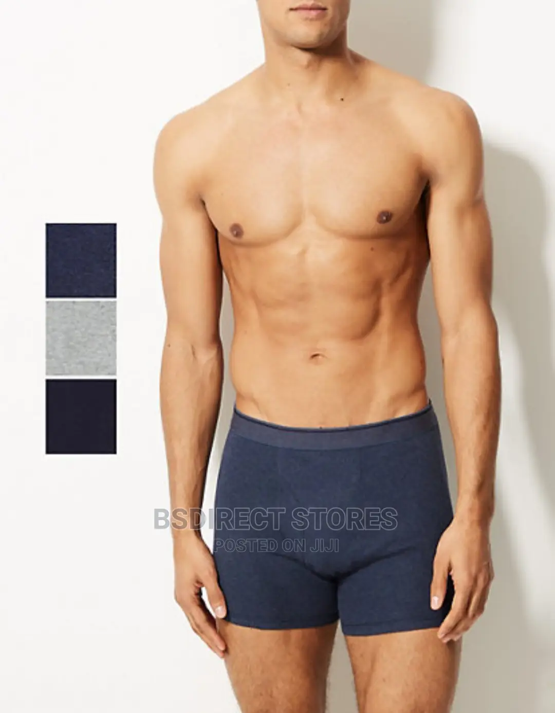 Marks Spencer Blue/Grey 5 Packs Cotton Cool Fresh Trunks