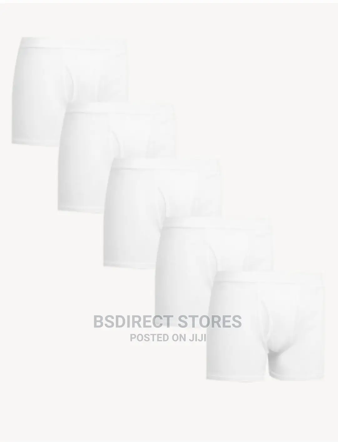 Marks Spencer Pure White 5 Pks Cotton Cool Fresh Trunks