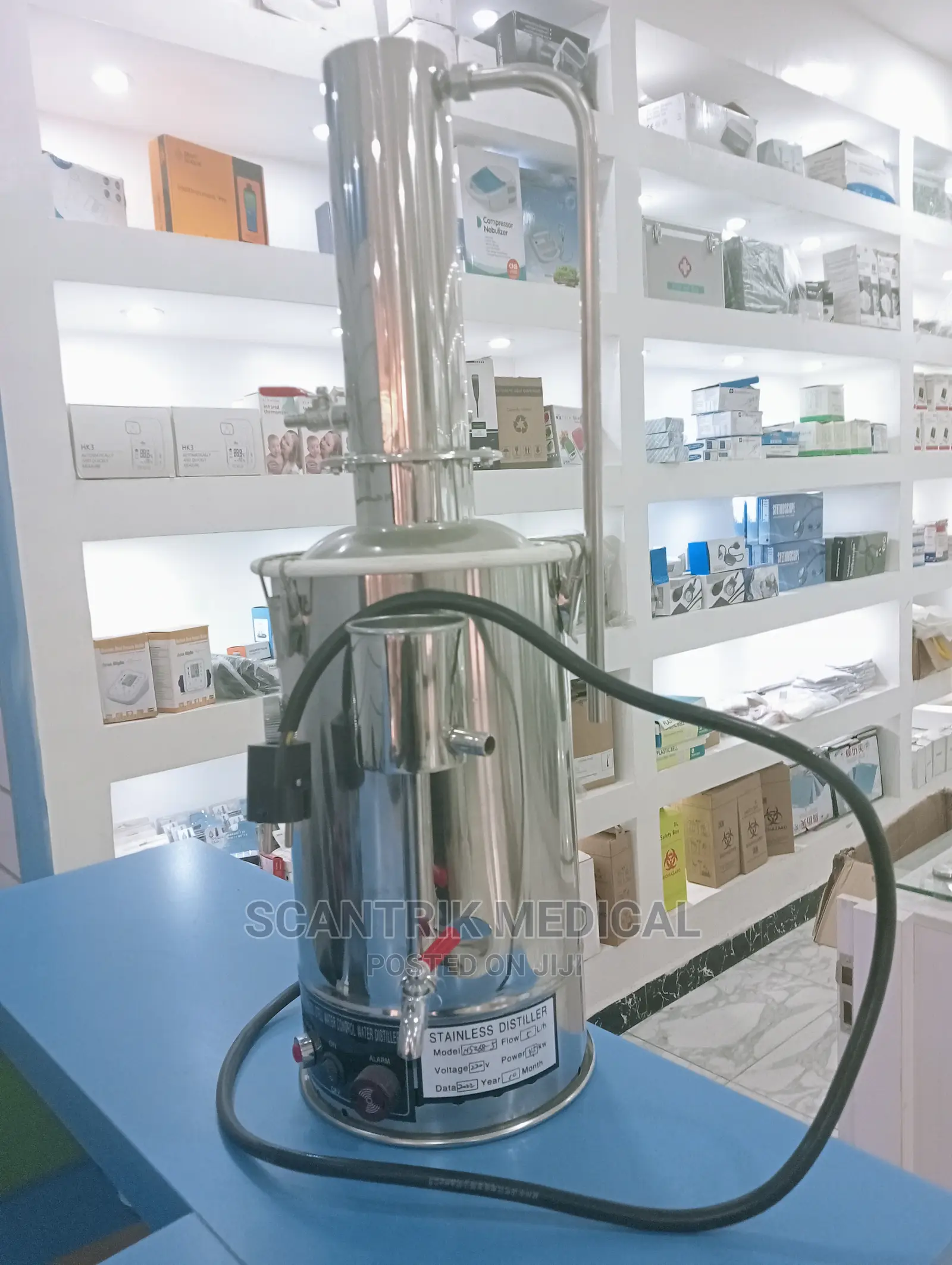 Stainless Steel Electric Automatic Water Distiller 5 Liter