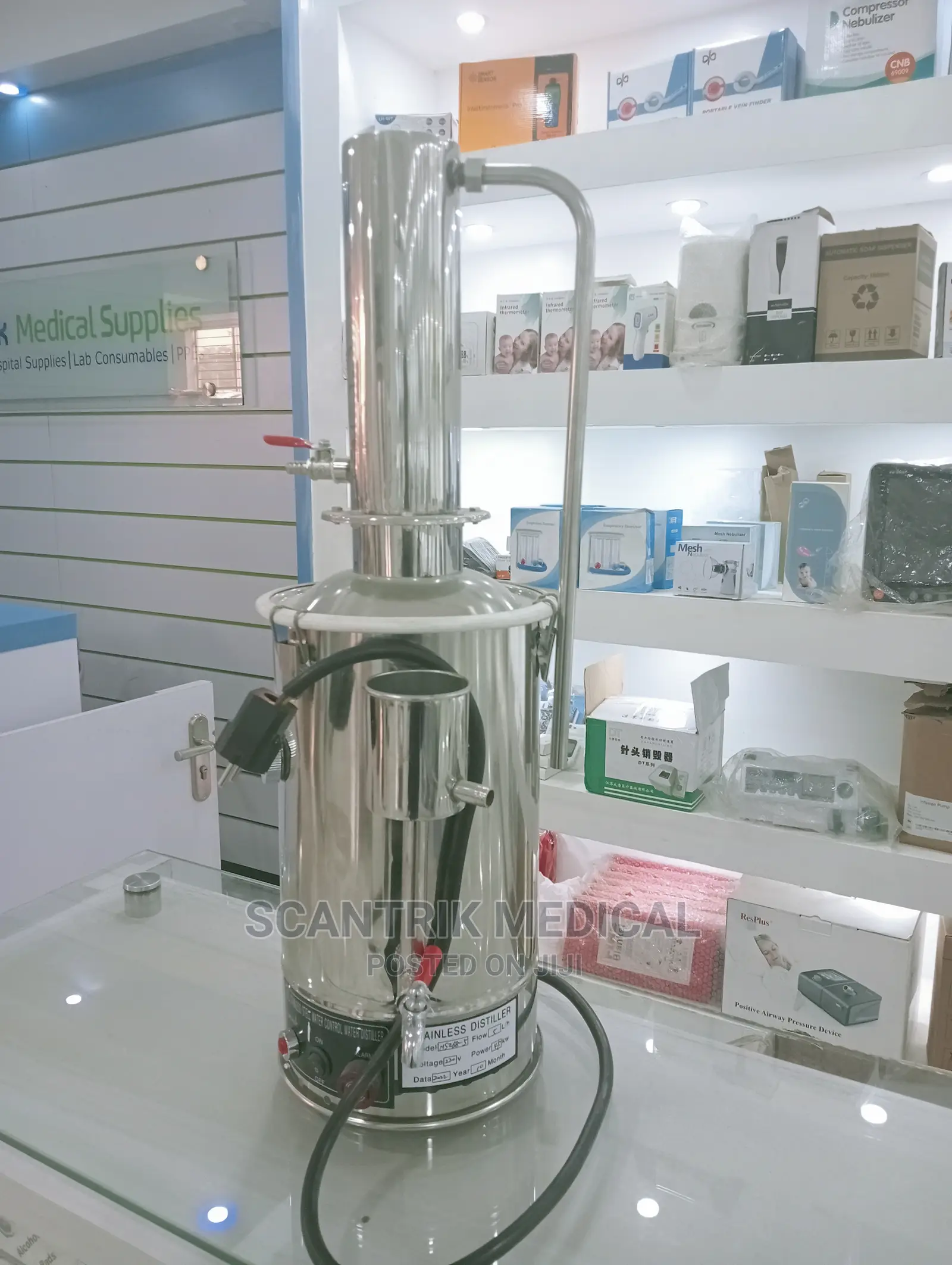 Stainless Steel Water Distiller for Lab