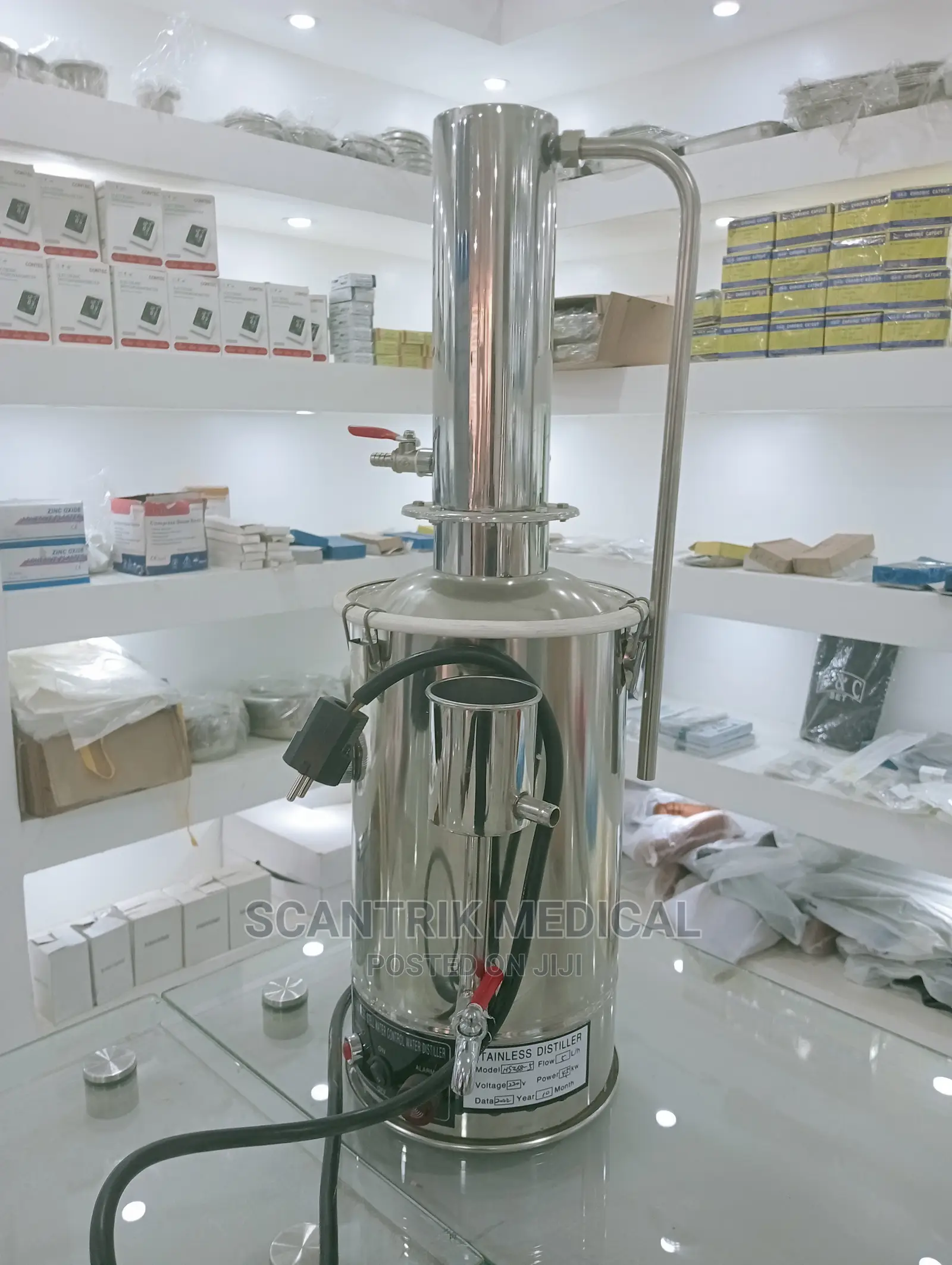 Laboratory Electric Automatic Water Distiller 5 Liter