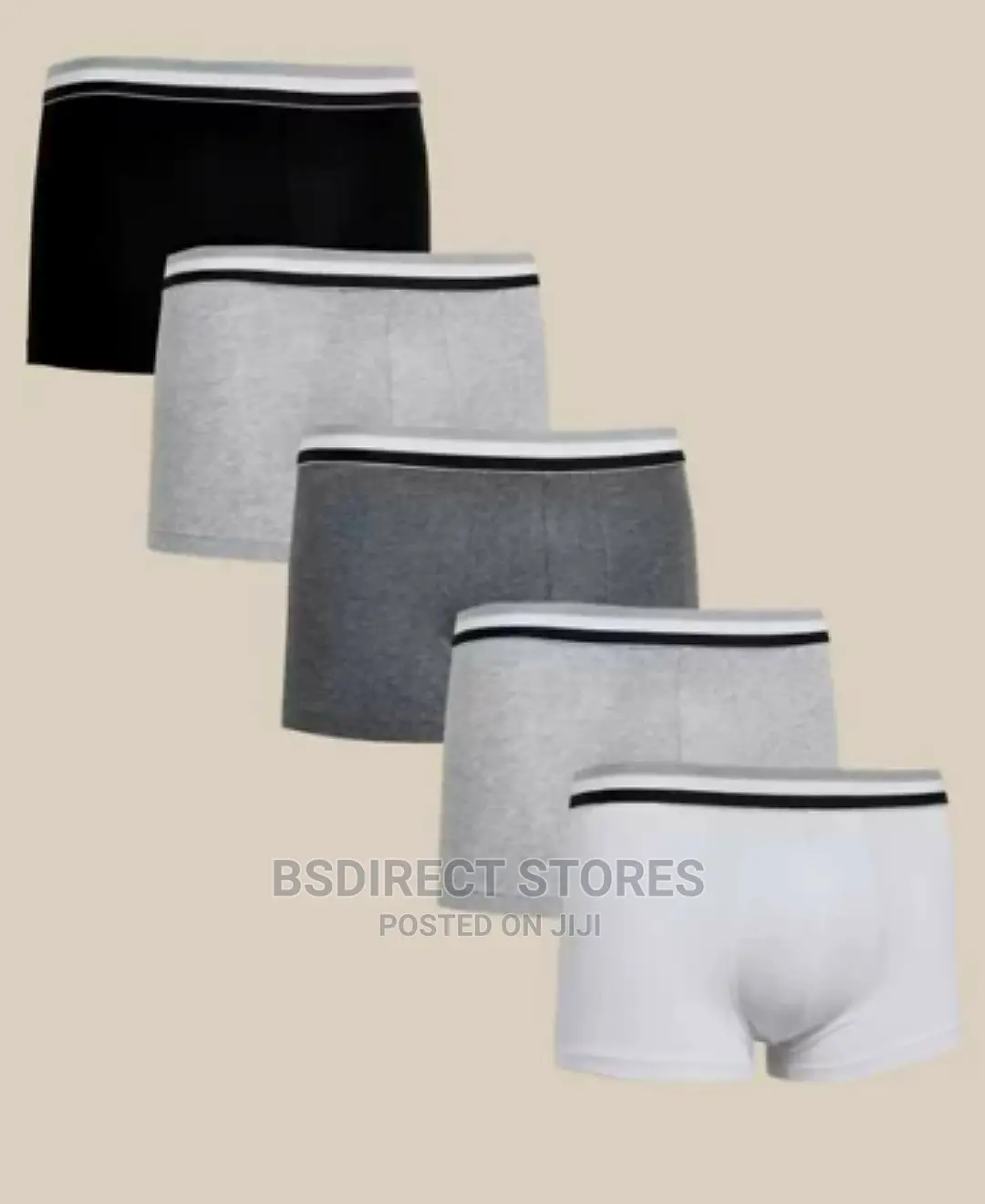 Marks and Spencer Grey/Black 5pack Cool and Fresh Hipsters