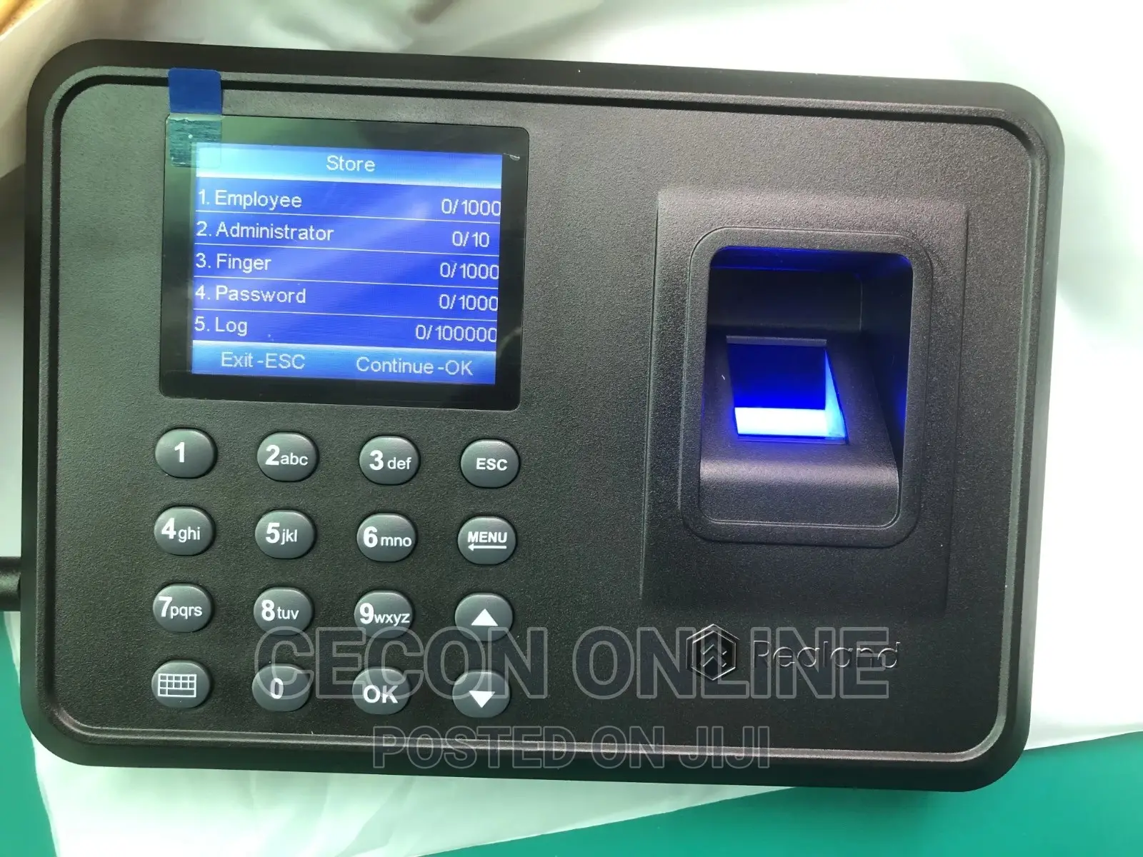 Realand Fp01 Biometric Fingerprint Time Attendance Machine