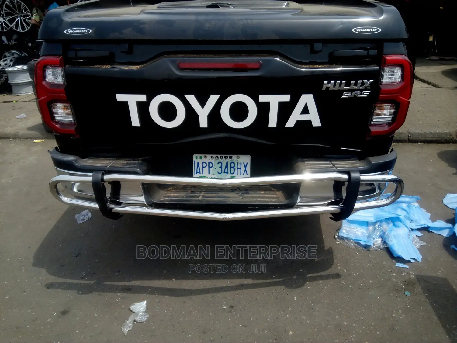 Front and Back Guard for Toyota Hilux ''+