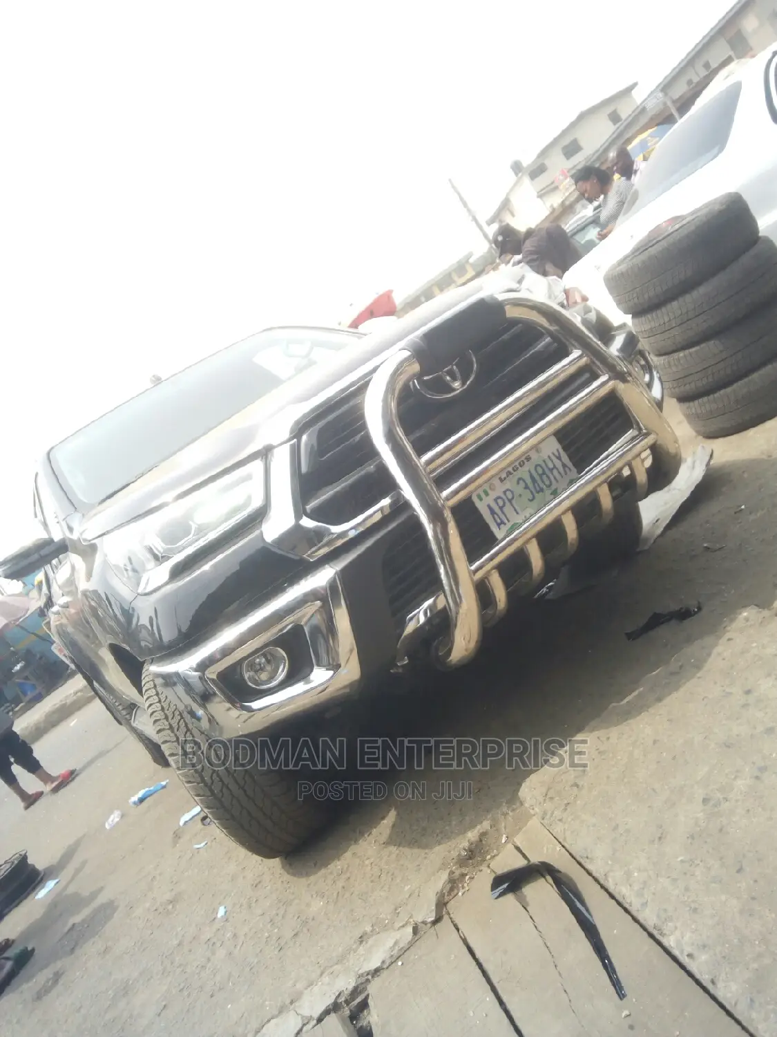 Front and Back Guard for Toyota Hilux ''+