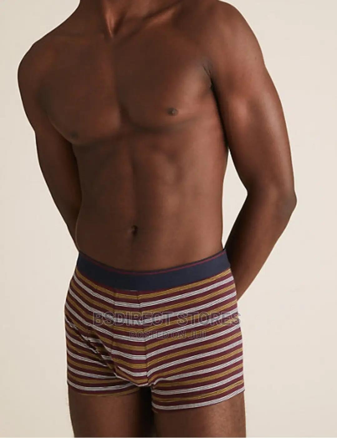 Marks and Spencer Multi Stripe 3pk Cool and Fresh Hipsters