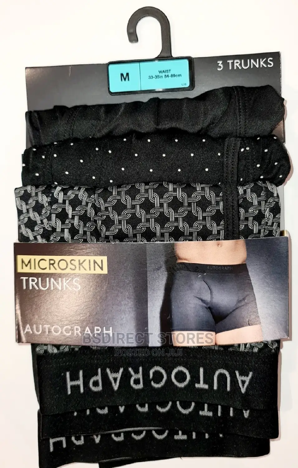 Marks and Spencer Assorted 3 Pack Microskin Supersoft Trunk