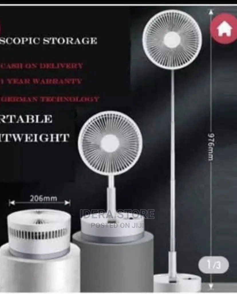 Rechargeable USB Folding Fan