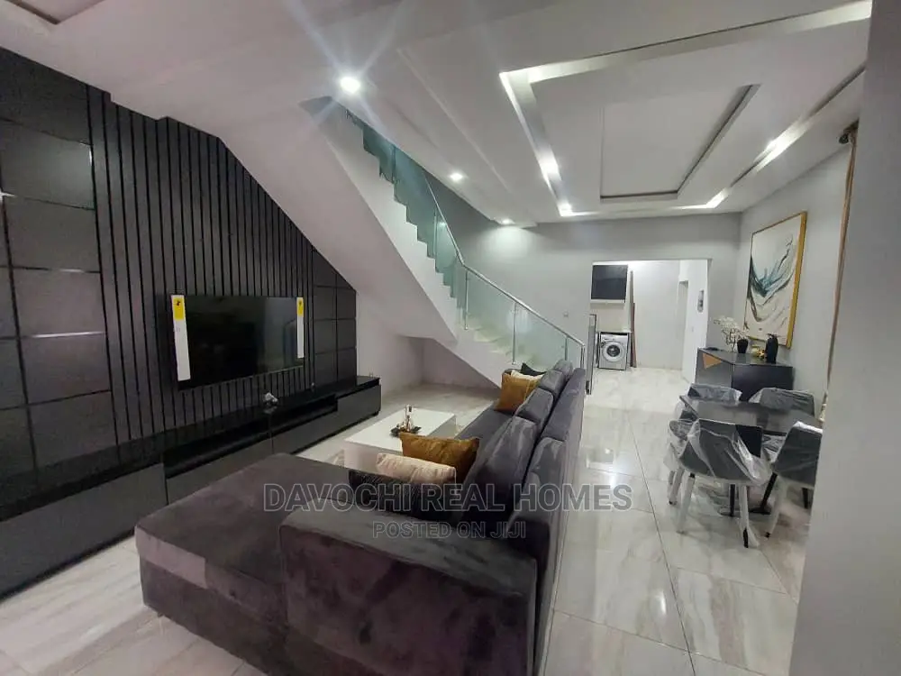 Furnished 3bdrm Duplex in Chevron Estate, Lekki for rent