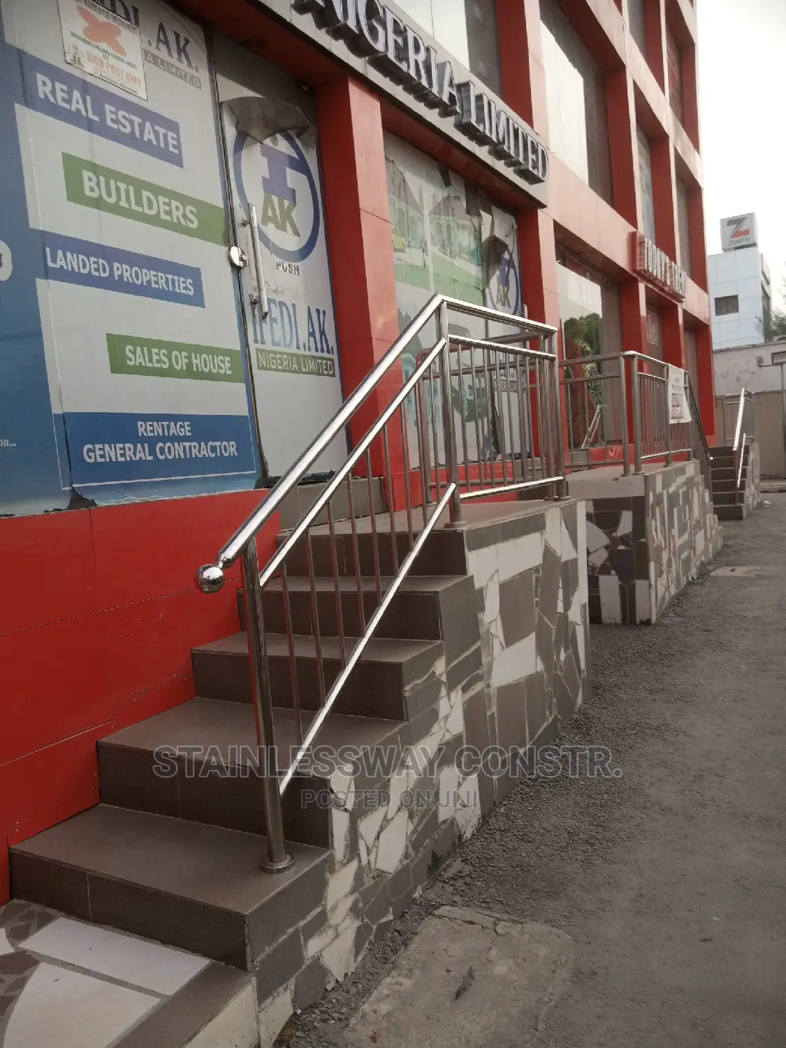 Stainless SUS 304 Turkey Railing Entrance