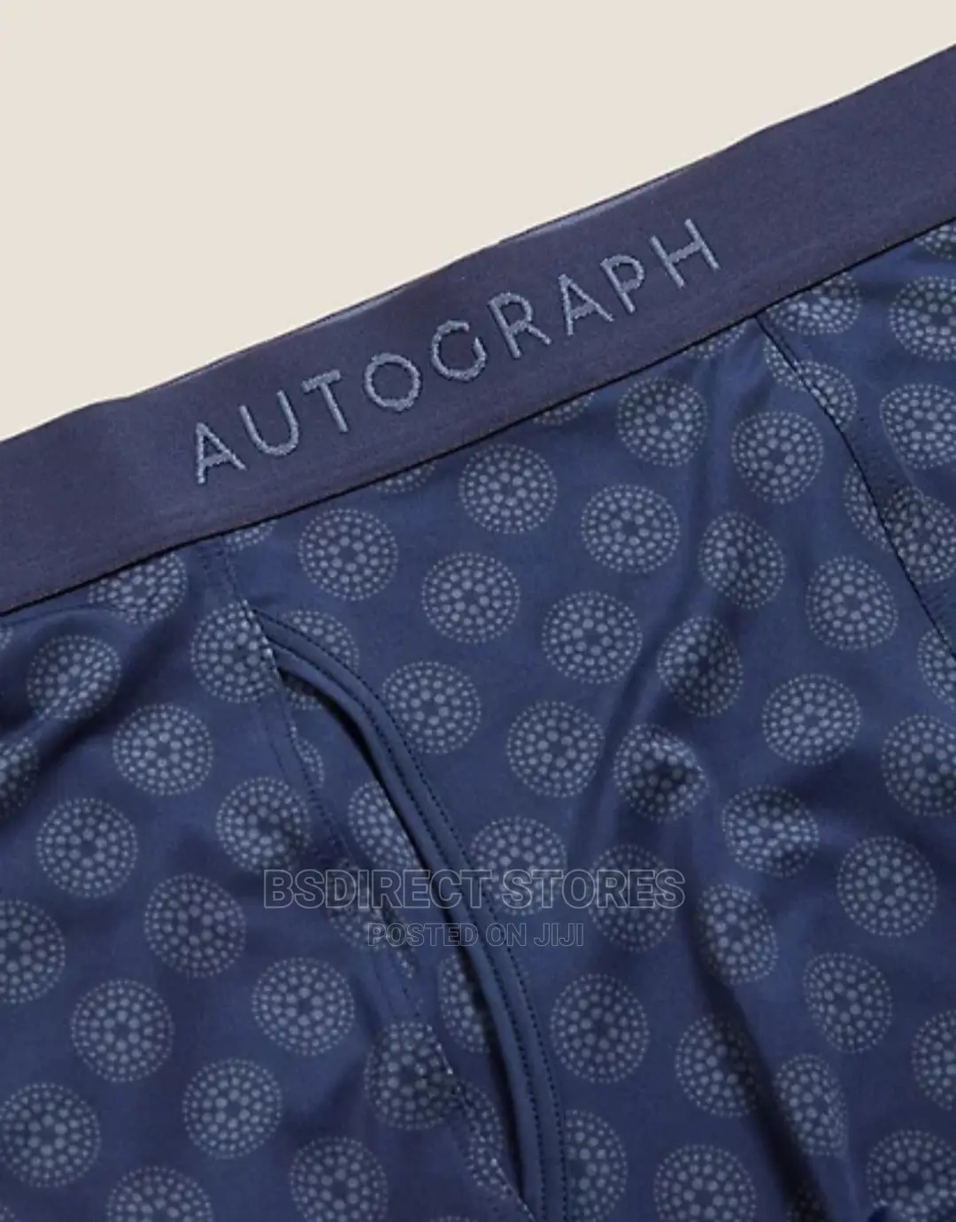 MARKS AND SPENCER Blue Mix Supersoft 3 Pack Microskin Trunks