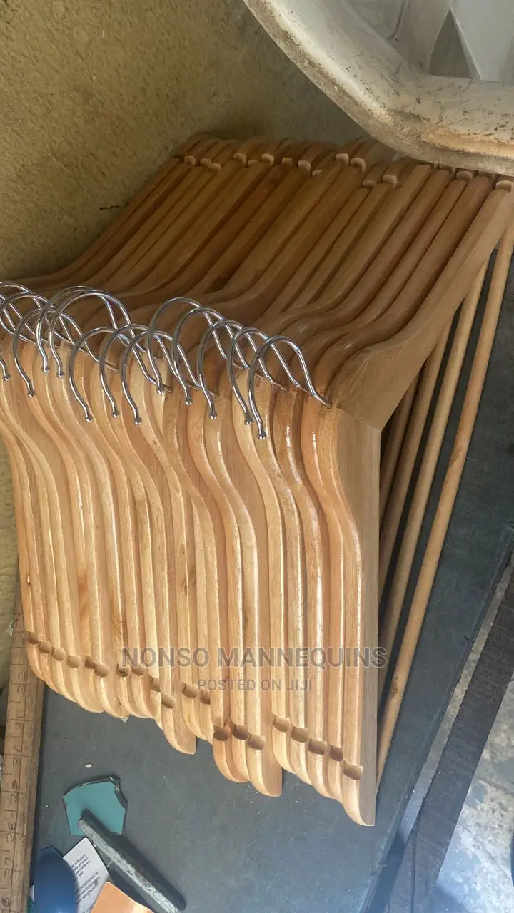 Wood Hangers For Clothes Display
