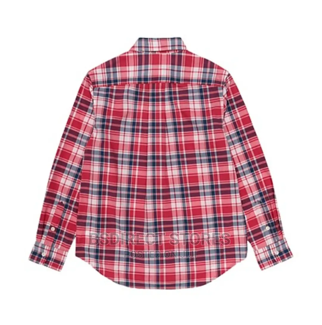 Genuine RALPH LAUREN Plaid Cotton Poplin Kids Shirt