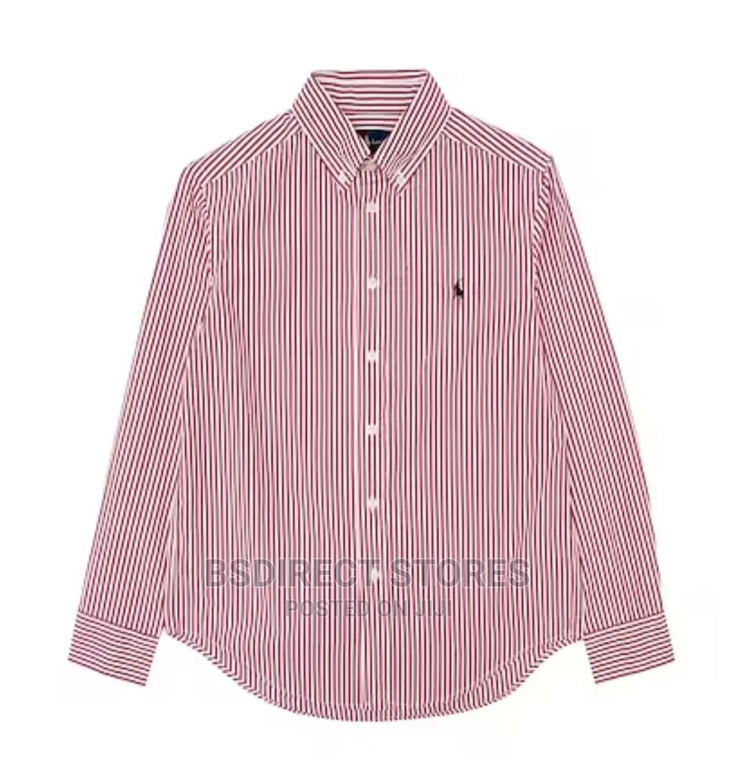 Genuine RALPH LAUREN Striped Cotton Poplin Patterned Shirts