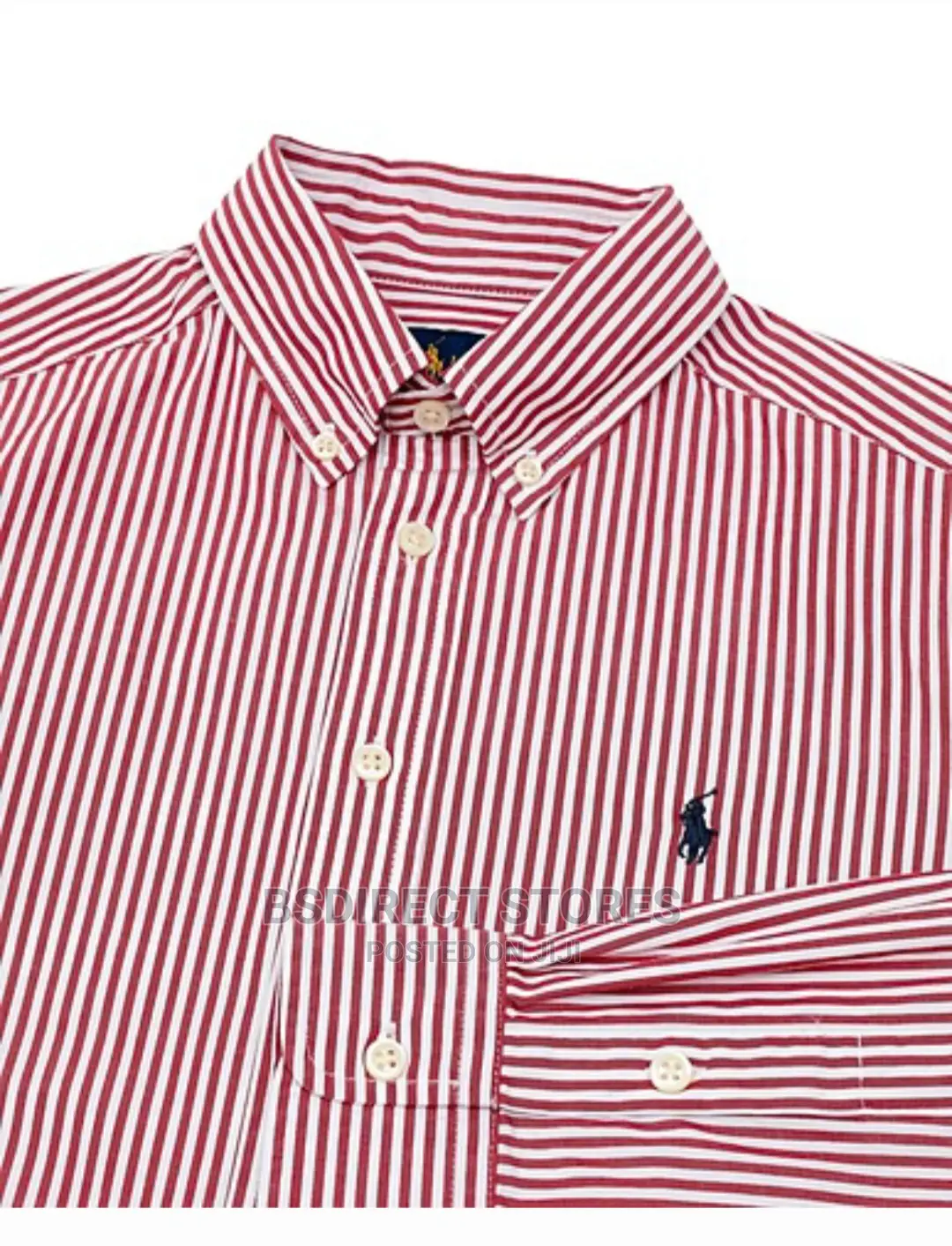 Genuine RALPH LAUREN Striped Cotton Poplin Patterned Shirts