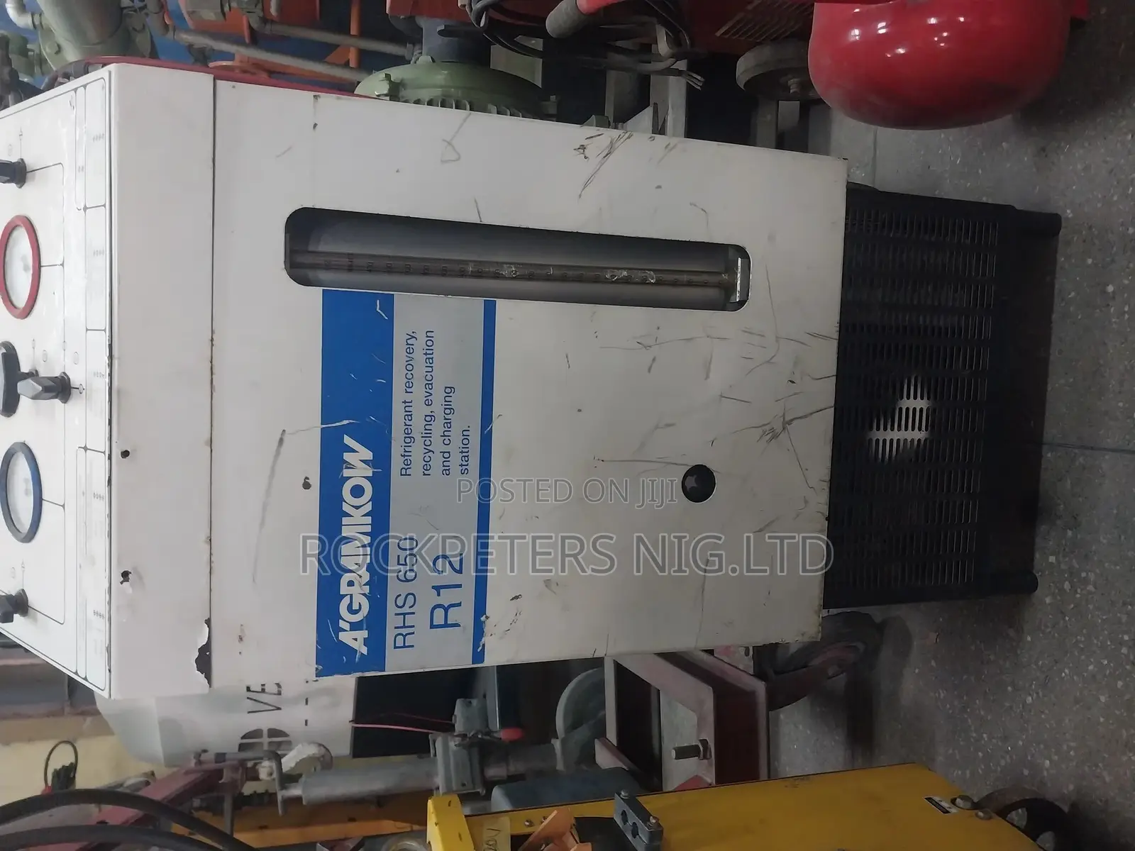 RHS 650 R12 A'gramkow Refrigerant Recovery Charging Station