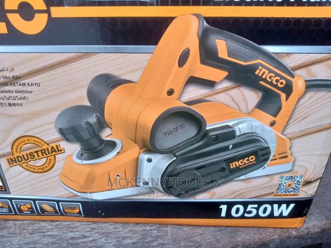 INGCO 16000rpm Electric Planer 1050W PL10508
