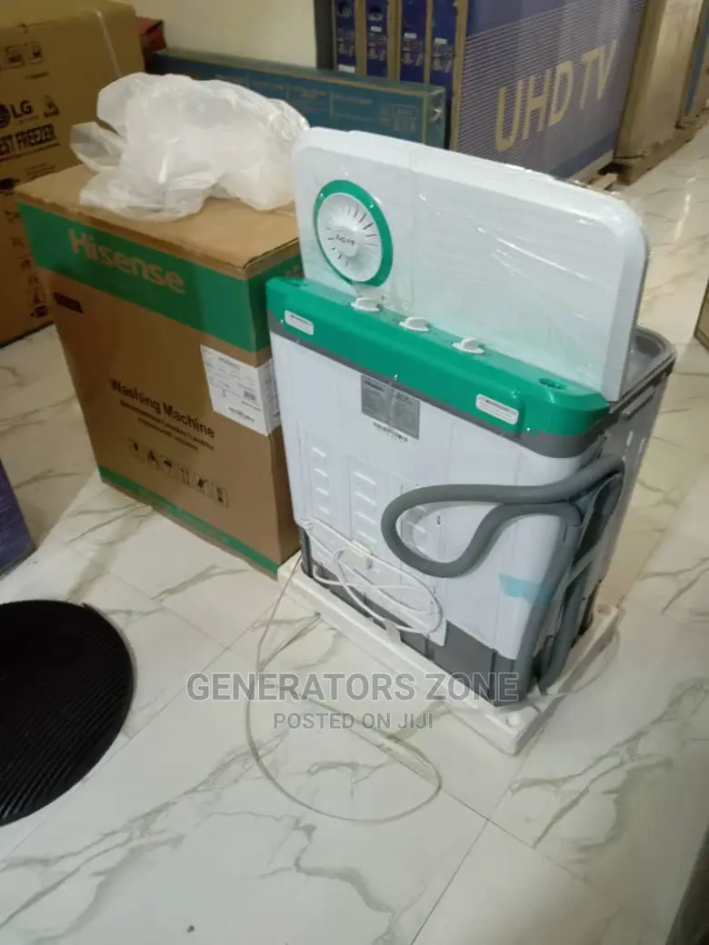Semi-Automatic Twin Tub Hisene 5kg Washing Machine