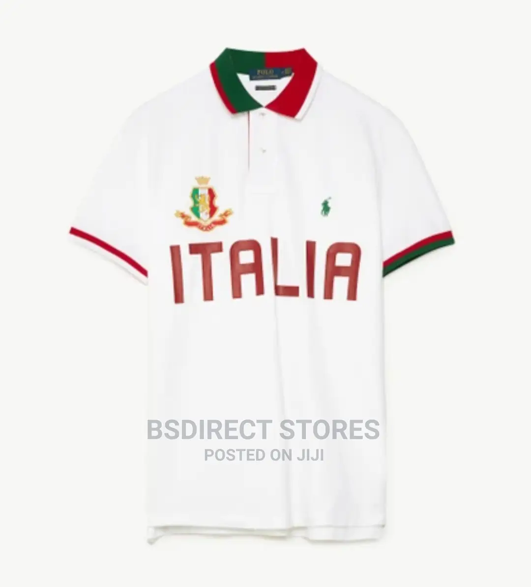 Genuine POLO RALPH LAUREN Italia Polo Shirt In White