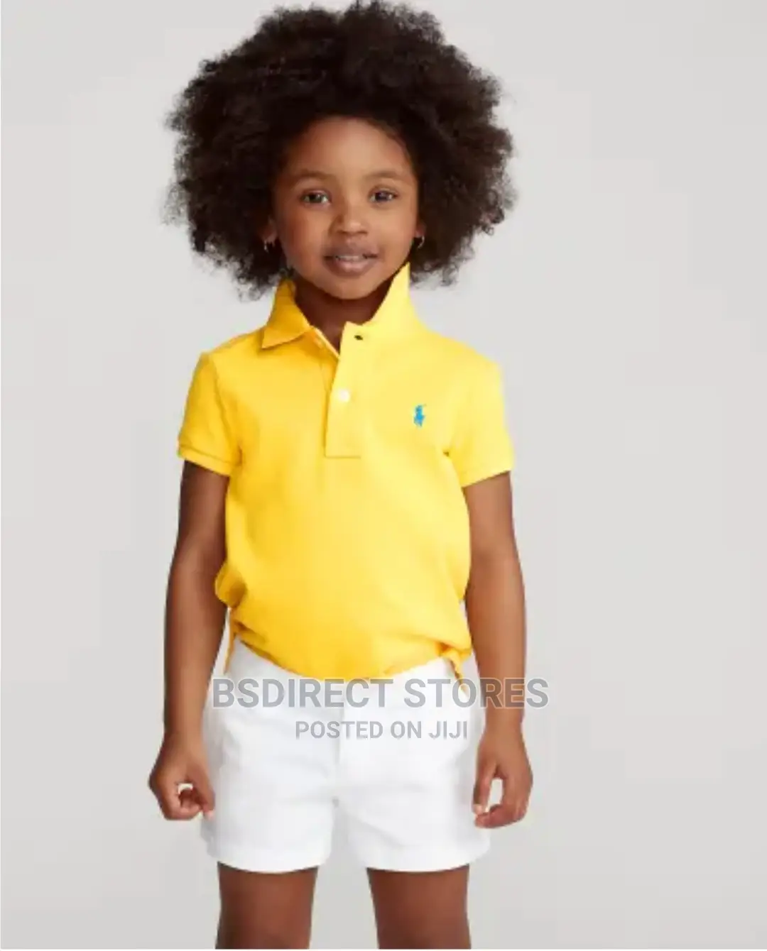 Polo Ralph Lauren Girls/Boy Stretch Cotton Mesh Polo Shirt