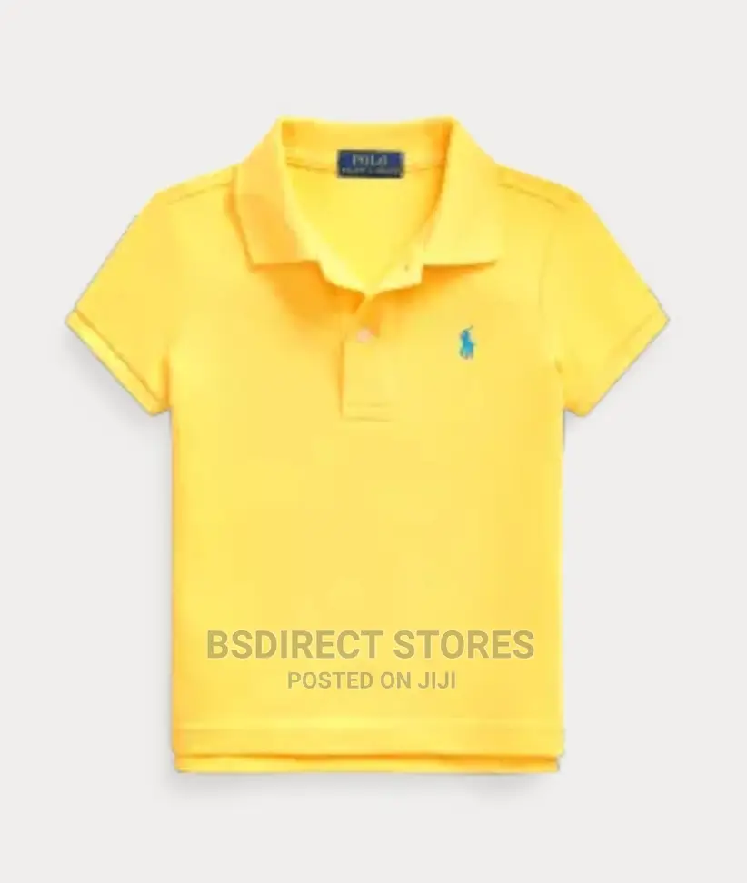 Polo Ralph Lauren Girls/Boy Stretch Cotton Mesh Polo Shirt