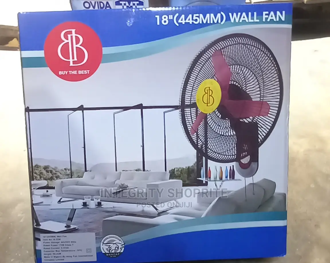 Bb 18 Inch (445mm) Wall Fan