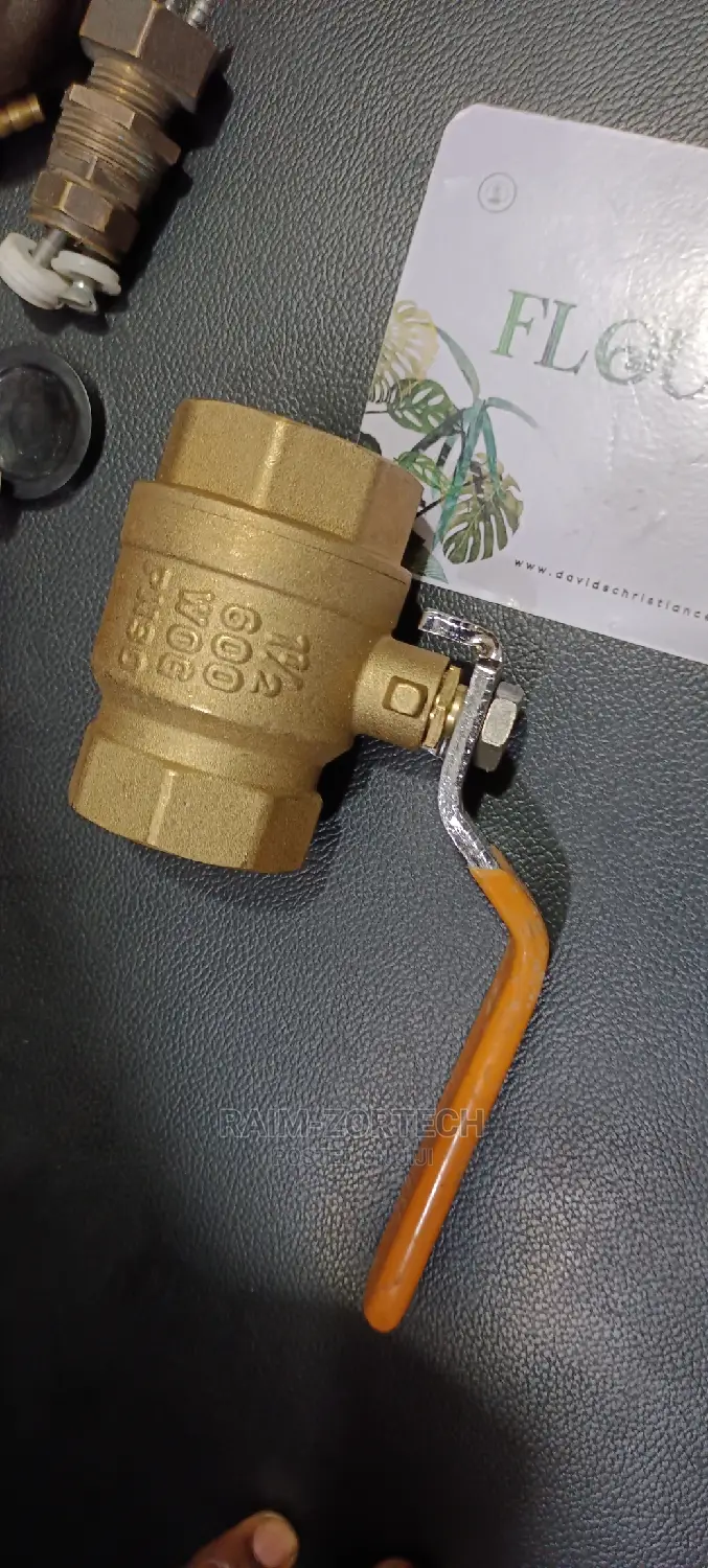 11/2" Original Brass Control Valve for Pressure Line.