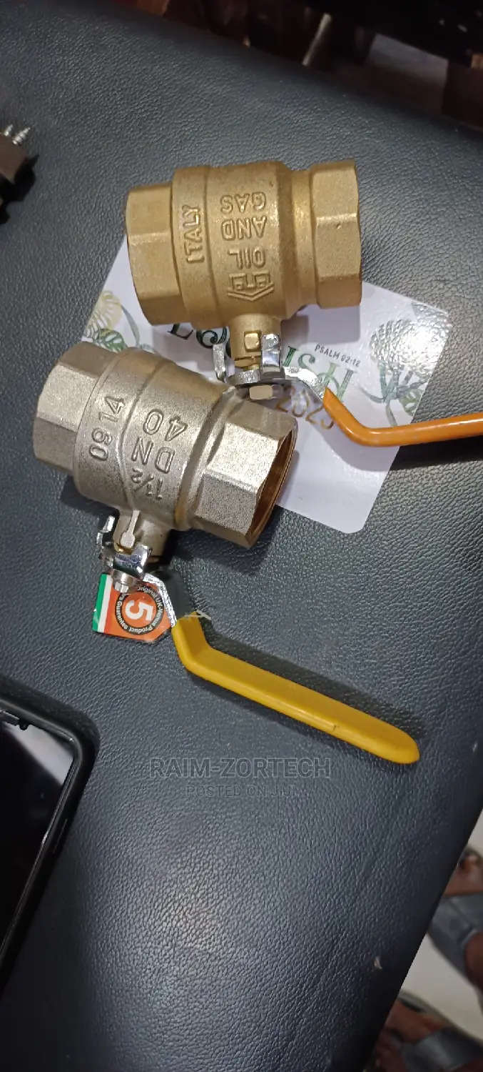 11/2" Original Brass Control Valve for Pressure Line.