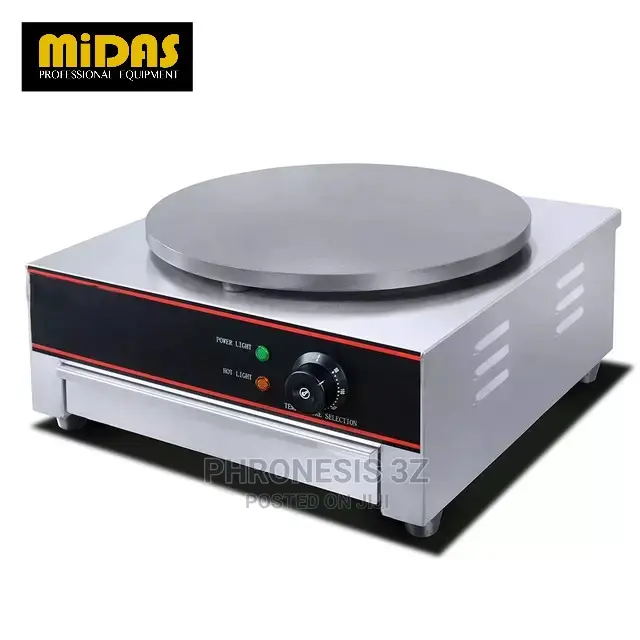 Electric Crepe Maker (1 or 2 Plates)