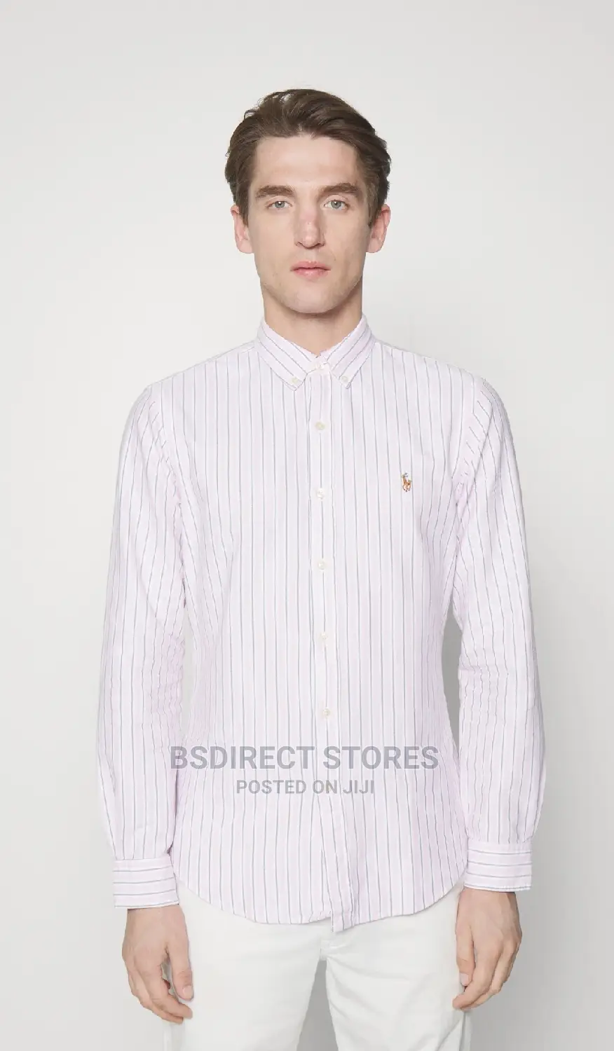 Polo Ralph Lauren Big Boys Long Sleeve Striped Oxford Shirt