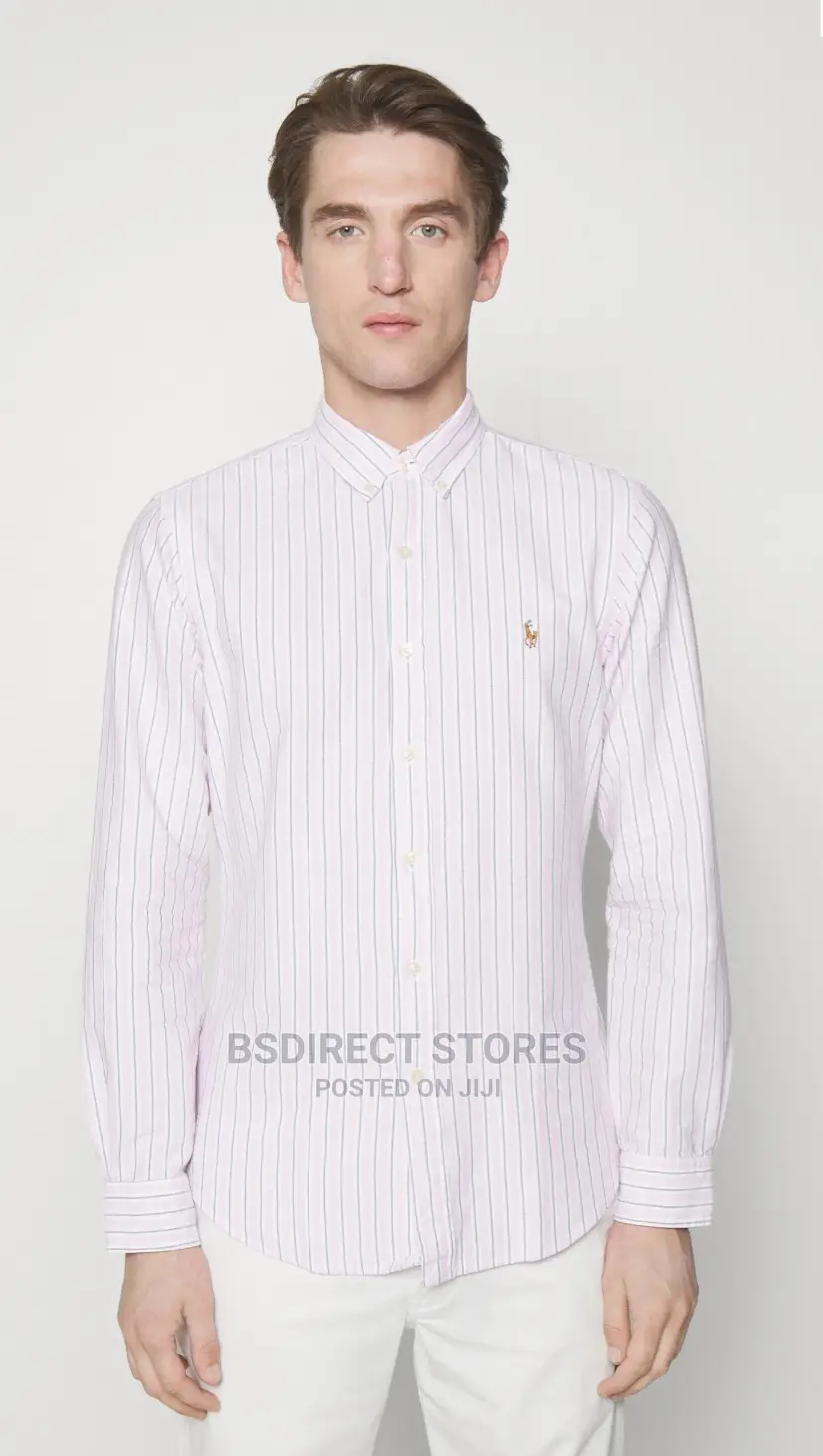 Polo Ralph Lauren Big Boys Long Sleeve Striped Oxford Shirt