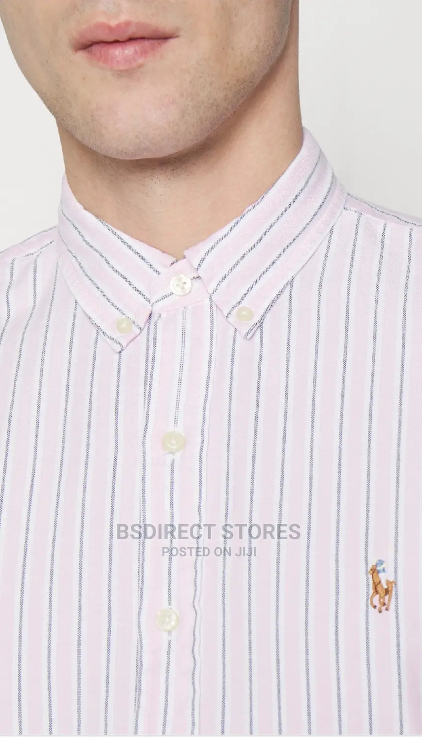 Polo Ralph Lauren Big Boys Long Sleeve Striped Oxford Shirt