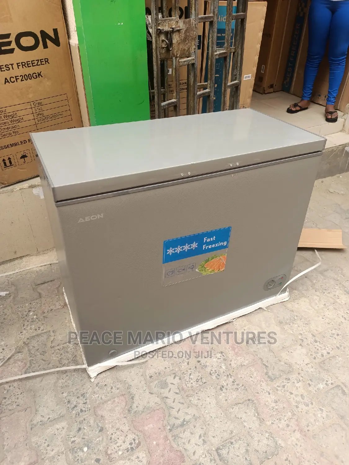 Original Aeon Deep Freezer 250L With 3years Warranty.