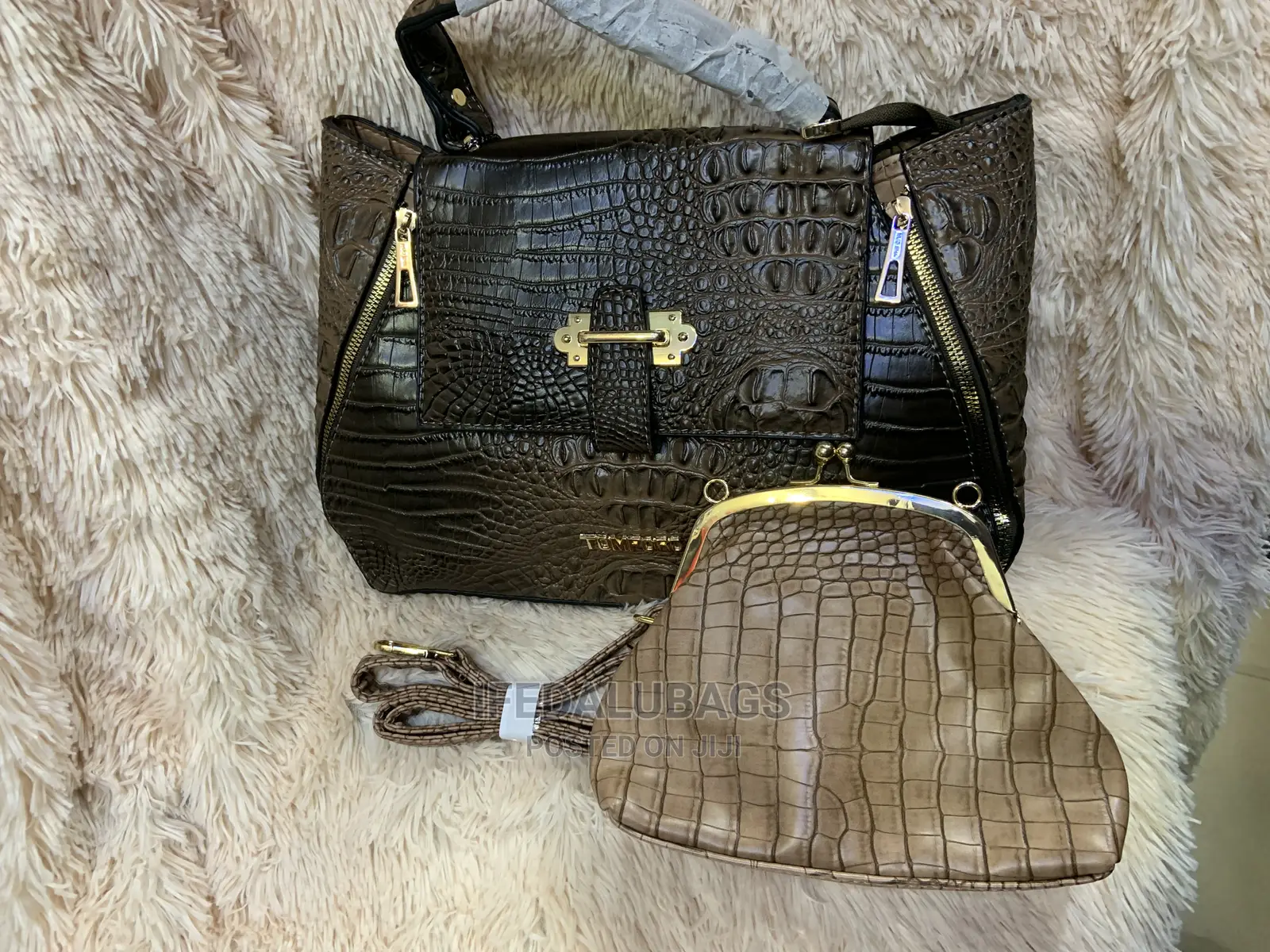 Quality Croc Skin 2n1 Hand Bag