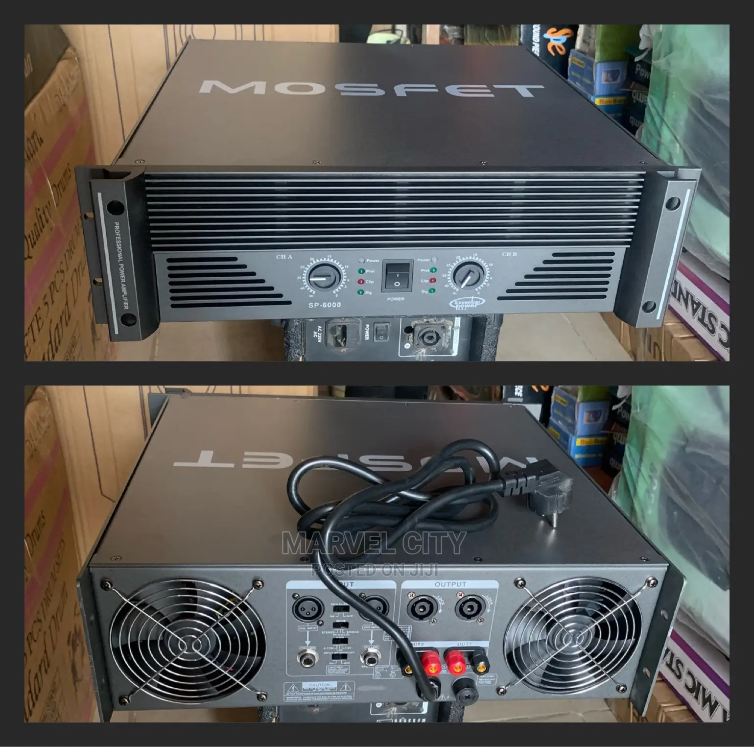 Mosfet SP6000 Power Amplifier
