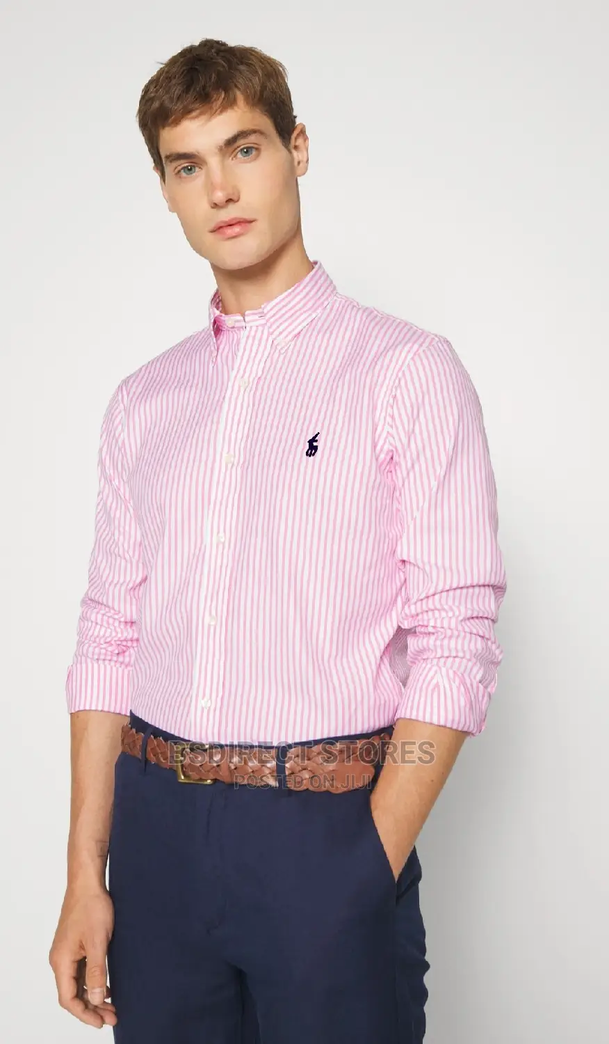 Polo Ralph Lauren Pink Multi Big XL Girl/Boy Striped Shirt