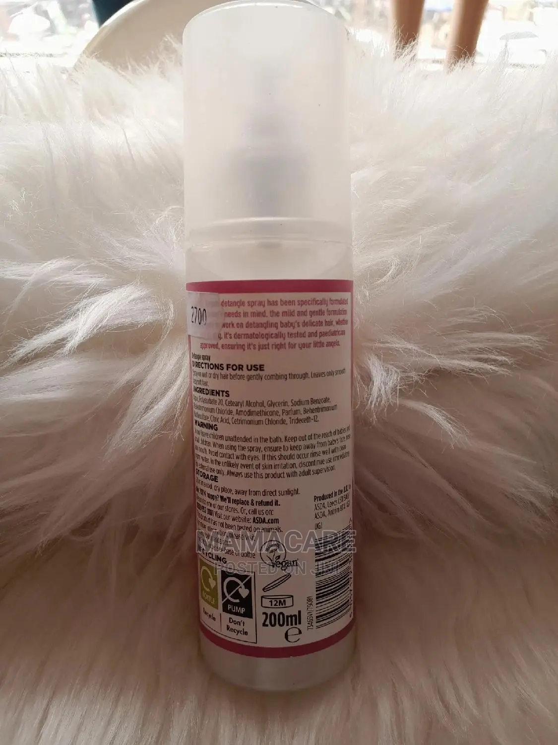 ASDA Little Angels Detangle Spay