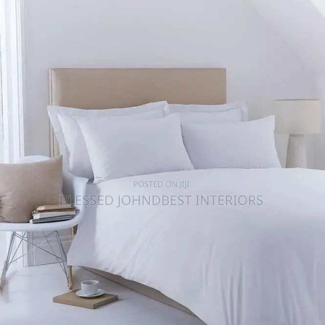 White Bedsheet and Duvet