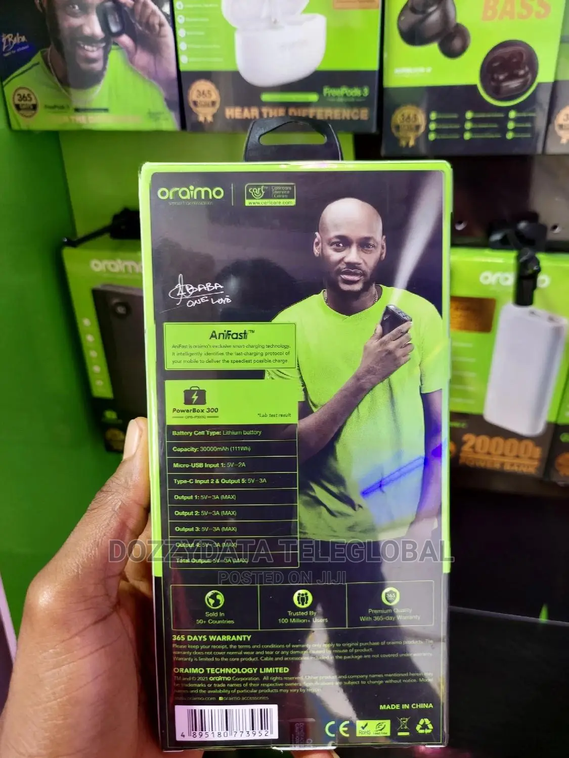 Oraimo 30,000mah Powerbank
