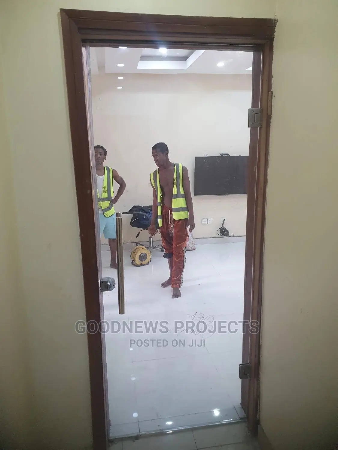 Lobby Room Glass Door