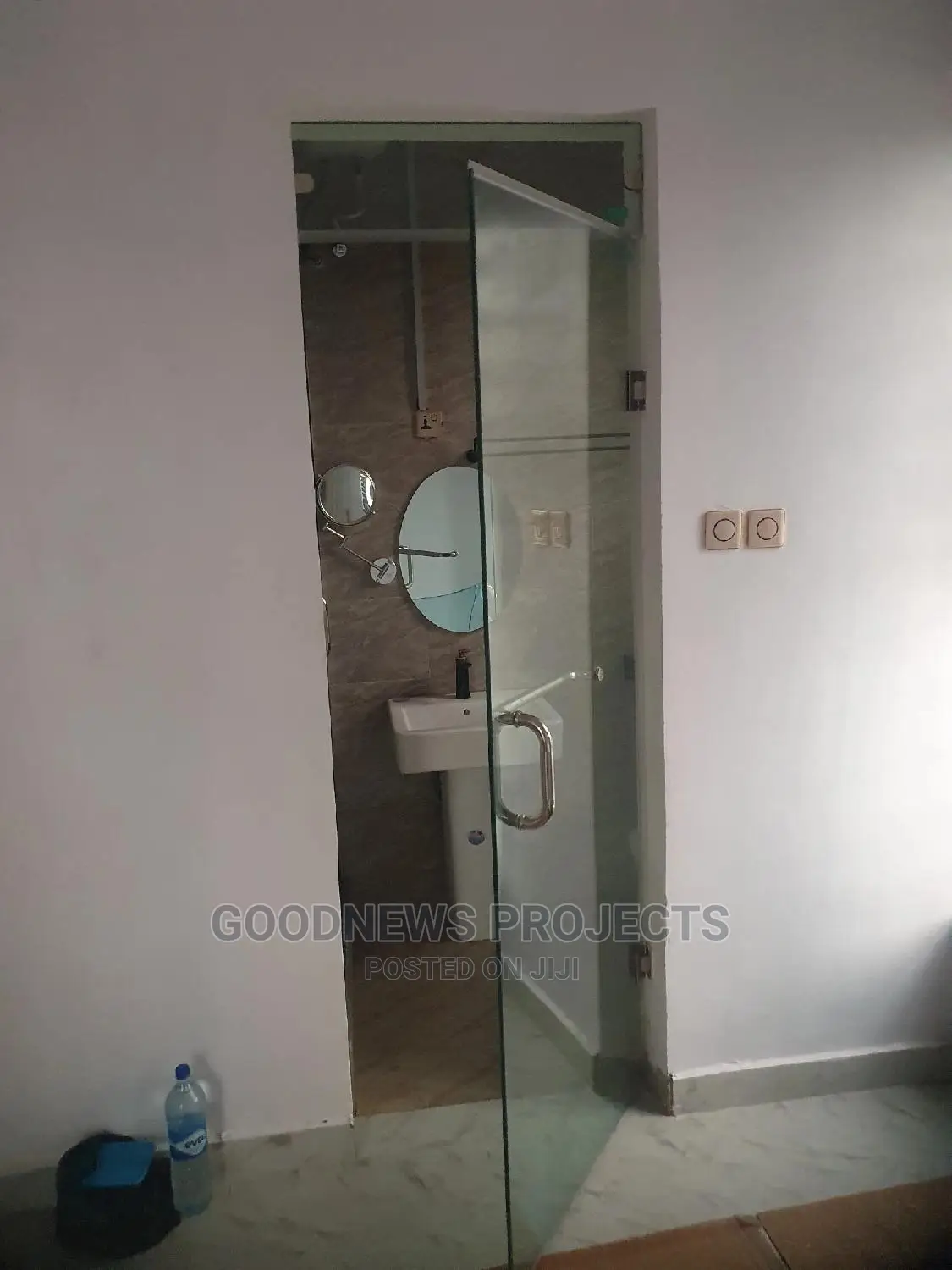 Bathroom Toilet Glass Door