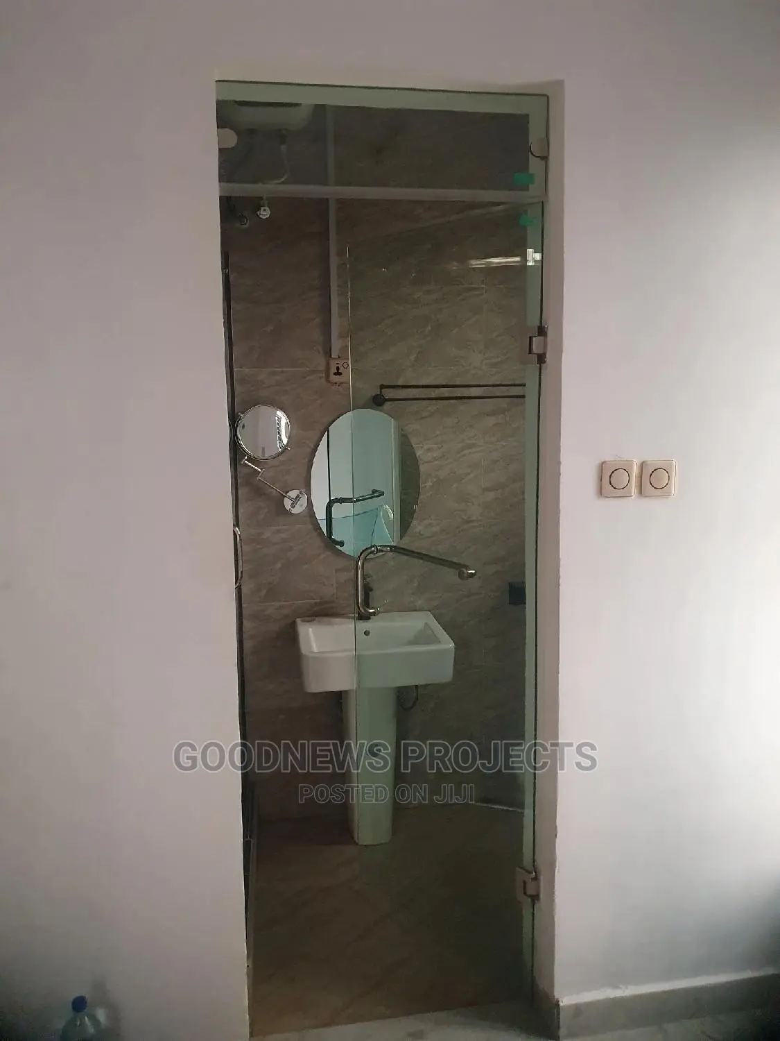 Bathroom Toilet Glass Door