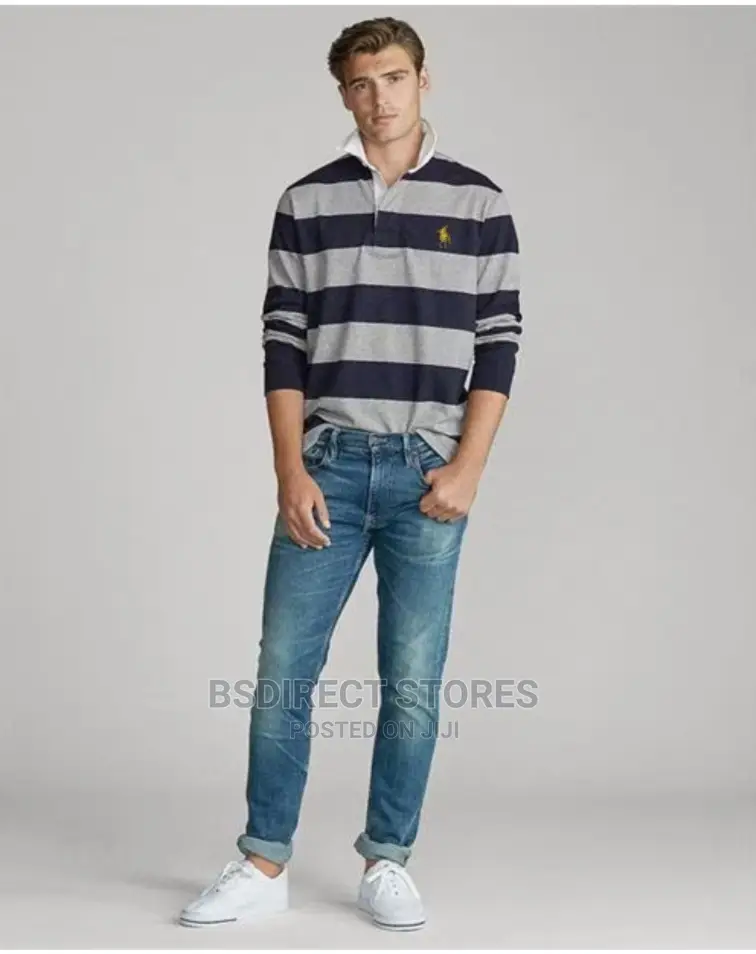 Polo Ralph Lauren Striped Rugby Polo Shirt